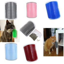 Bonheur de Chat Brosse automatique pour chat à fixer dans un angle