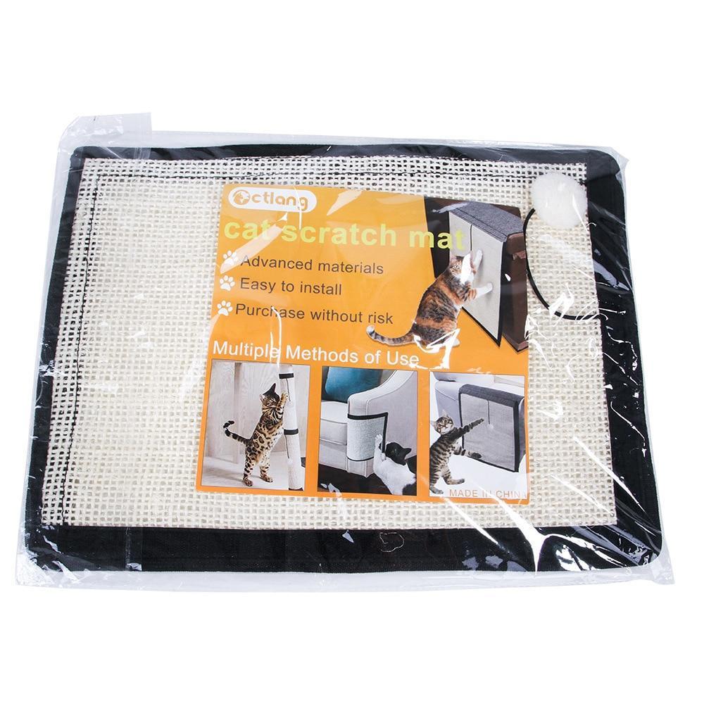 Griffoir modulaire en sisal avec pompon de jeux Griffoir modulaire en sisal avec pompon de jeux