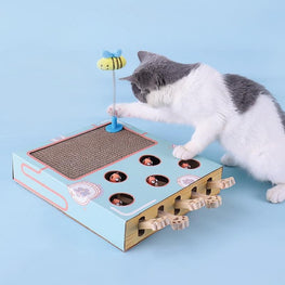 Bonheur de Chat Griffoir pour chat multi fonctions