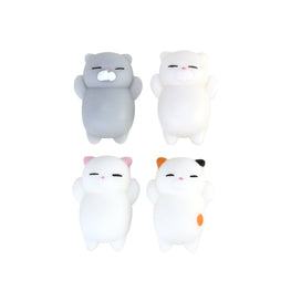 Bonheur de Chat Petit chat Squishy Anti-stress à écraser en 4 couleurs