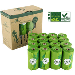 Bonheur de Chat Sac plastique biodégradable pour excréments animaux