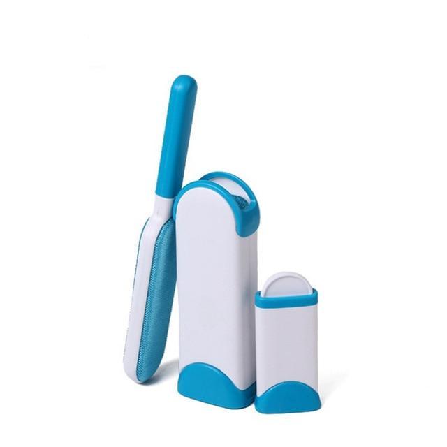 Super kit brosse et gant anti poil auto nettoyante - plusieurs combinaisons Bonheur de Chat Super kit brosse et gant anti poil auto nettoyante - plusieurs combinaisons