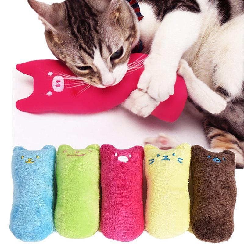 Bonheur de Chat Doudou Jeu pour chat tout doux en 5 couleurs